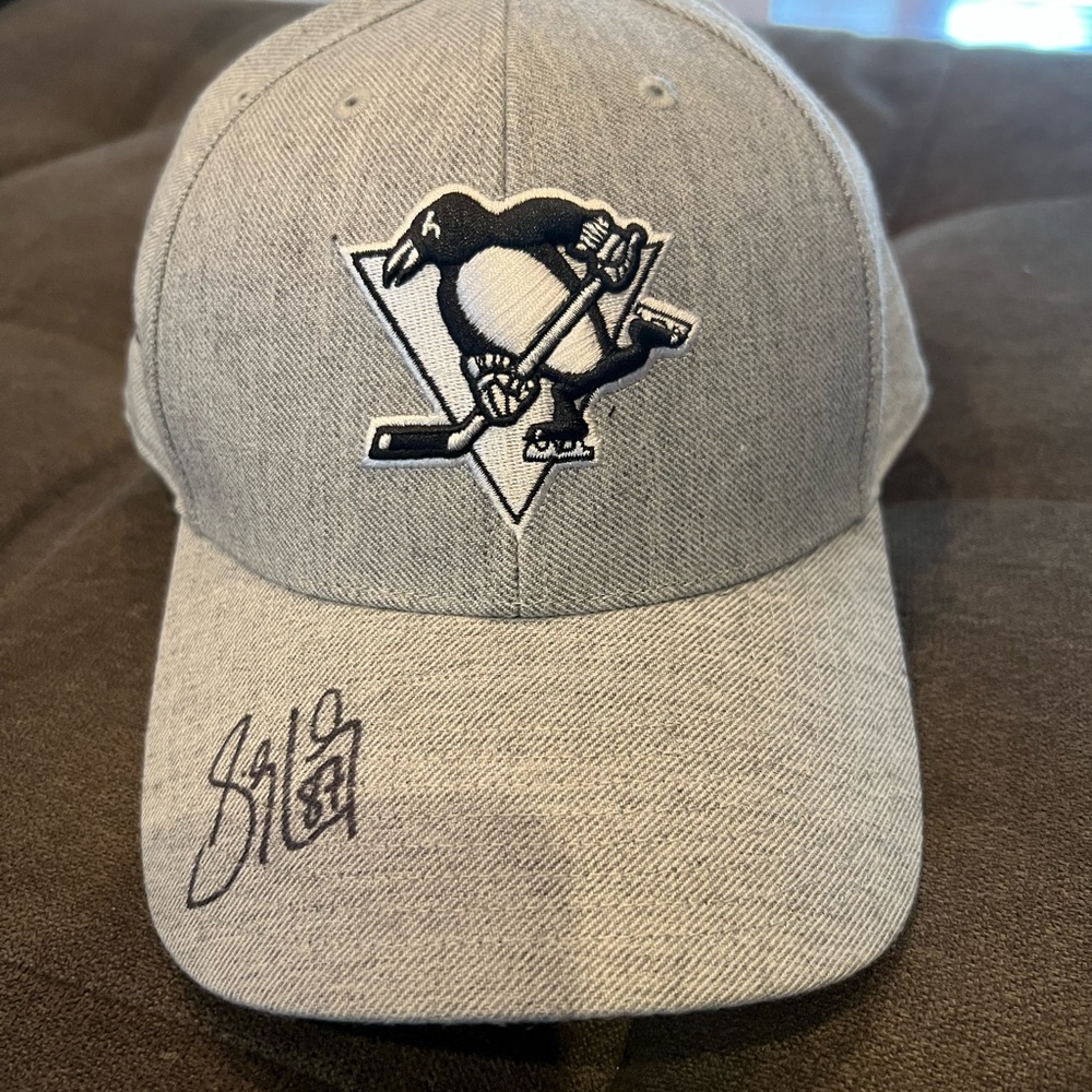 Signed Sidney Crosby Pittsburgh Penguins hat